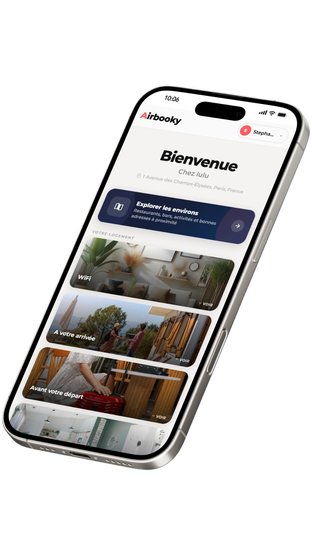 Exemple de livret d'accueil Airbooky